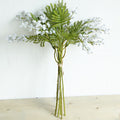 Artificial Acacia Flower Branch – Silk Faux Floral Stem for Home Decor