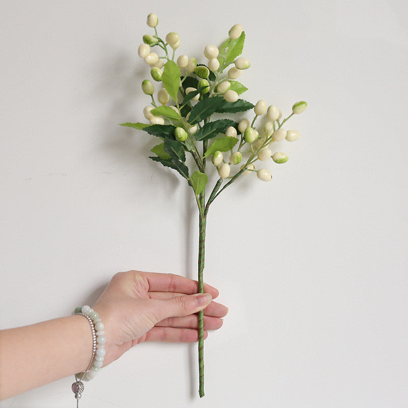 Christmas Artificial Flower Ornaments – Silk Floral Decor for Home & Events