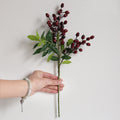 Christmas Artificial Flower Ornaments – Silk Floral Decor for Home & Events