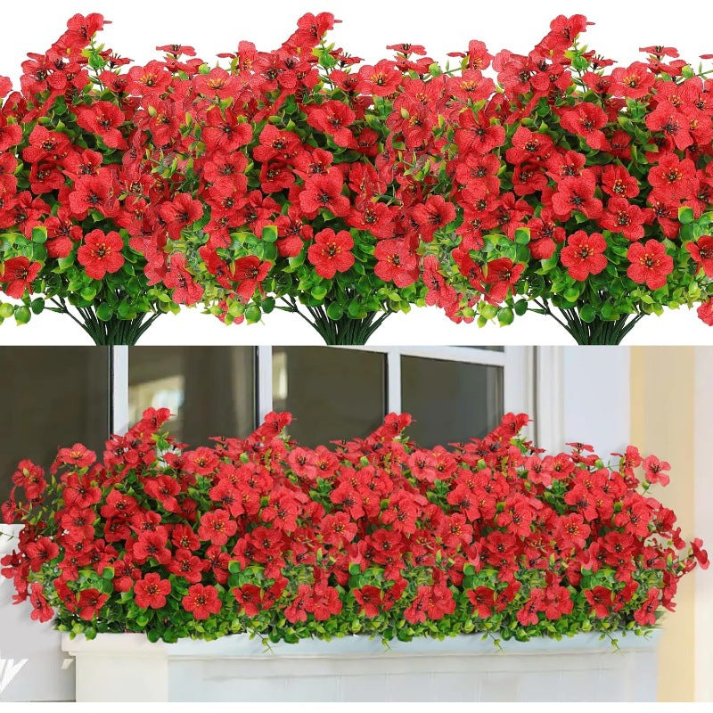 Artificial Eucalyptus Flower Stem – Faux Floral Branch for Home, Wedding & Porch Decor