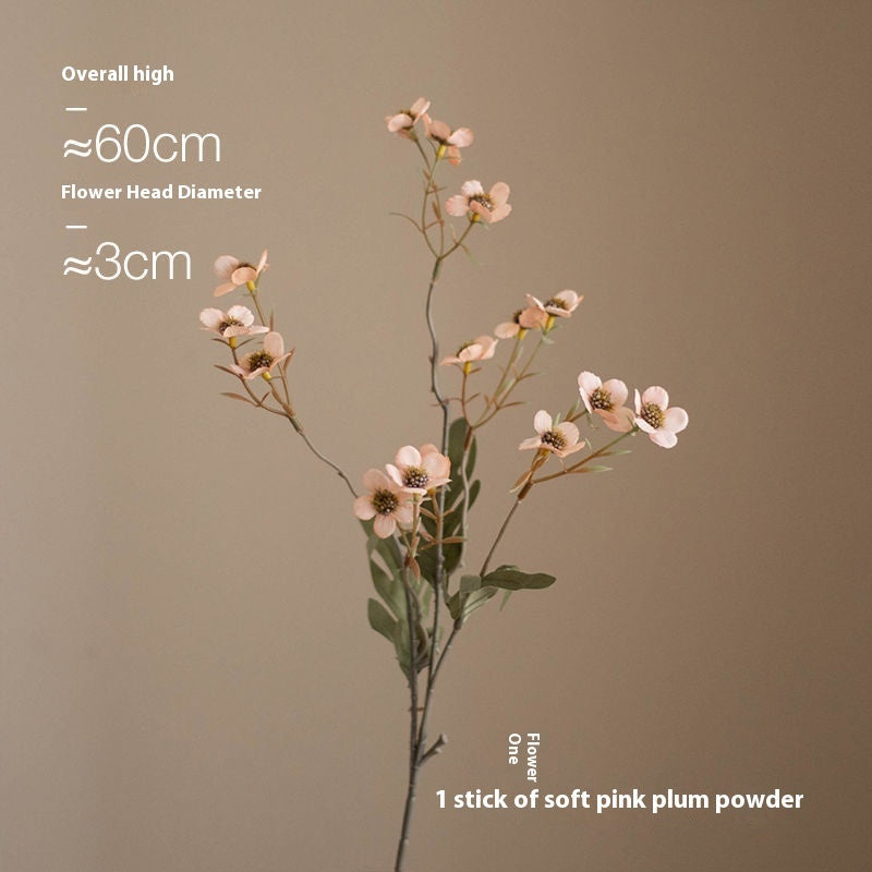 Artificial Dried Flower Bundle – Retro Pastoral Faux Flowers for Home & Wedding Decor (4PCS)
