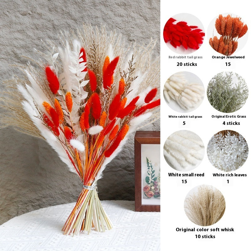 Dried Flower Bouquet – Decorative Floral Arrangement for Home & Wedding Decor