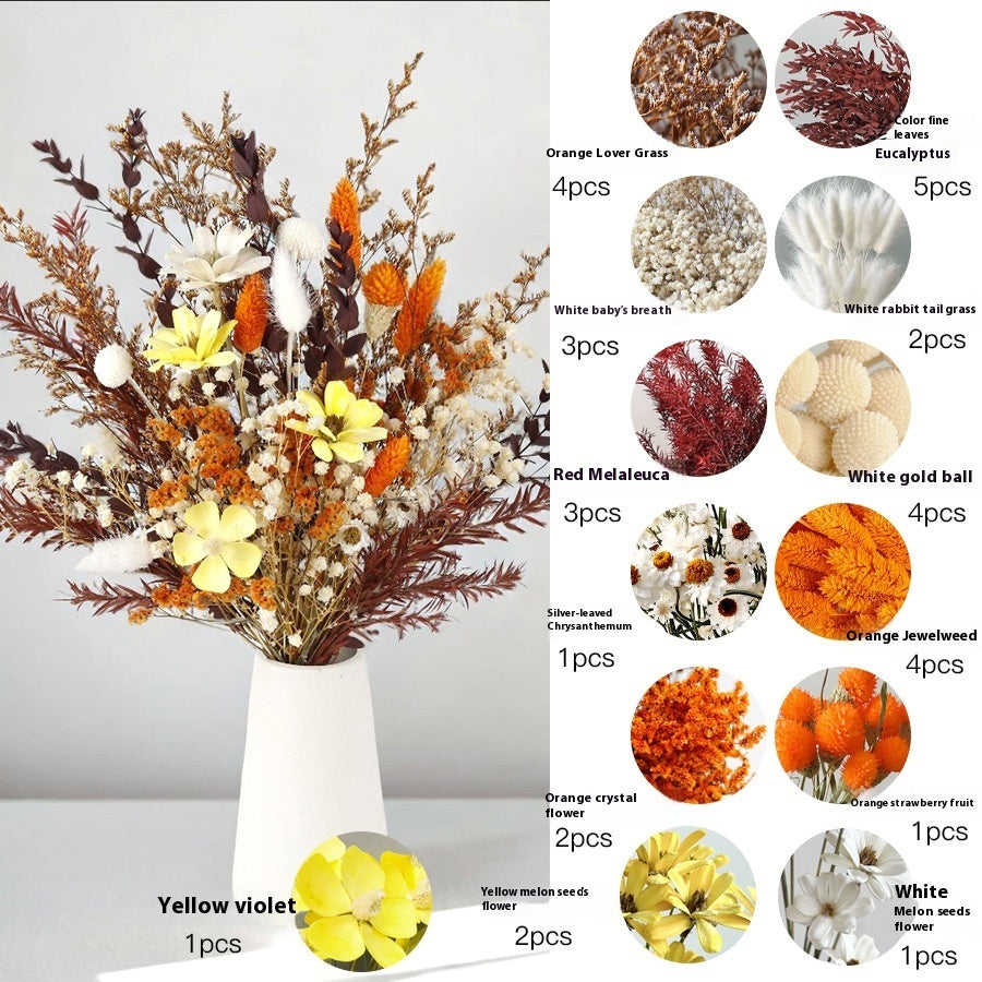 Dried Flower Bouquet – Decorative Floral Arrangement for Home & Wedding Decor