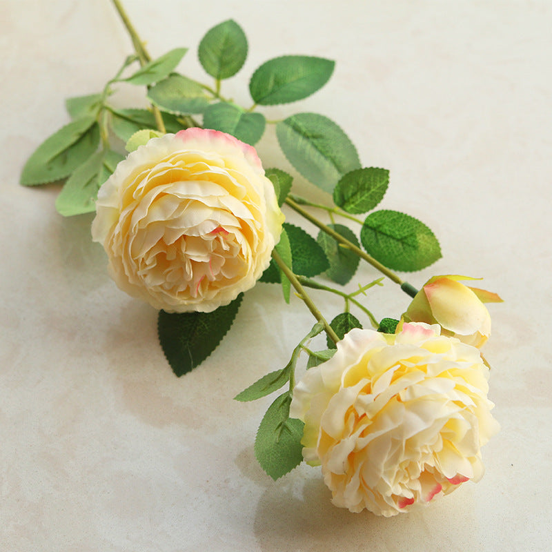 Wedding Flower Arch Decor – Silk Peony Flowers for Photography & Events