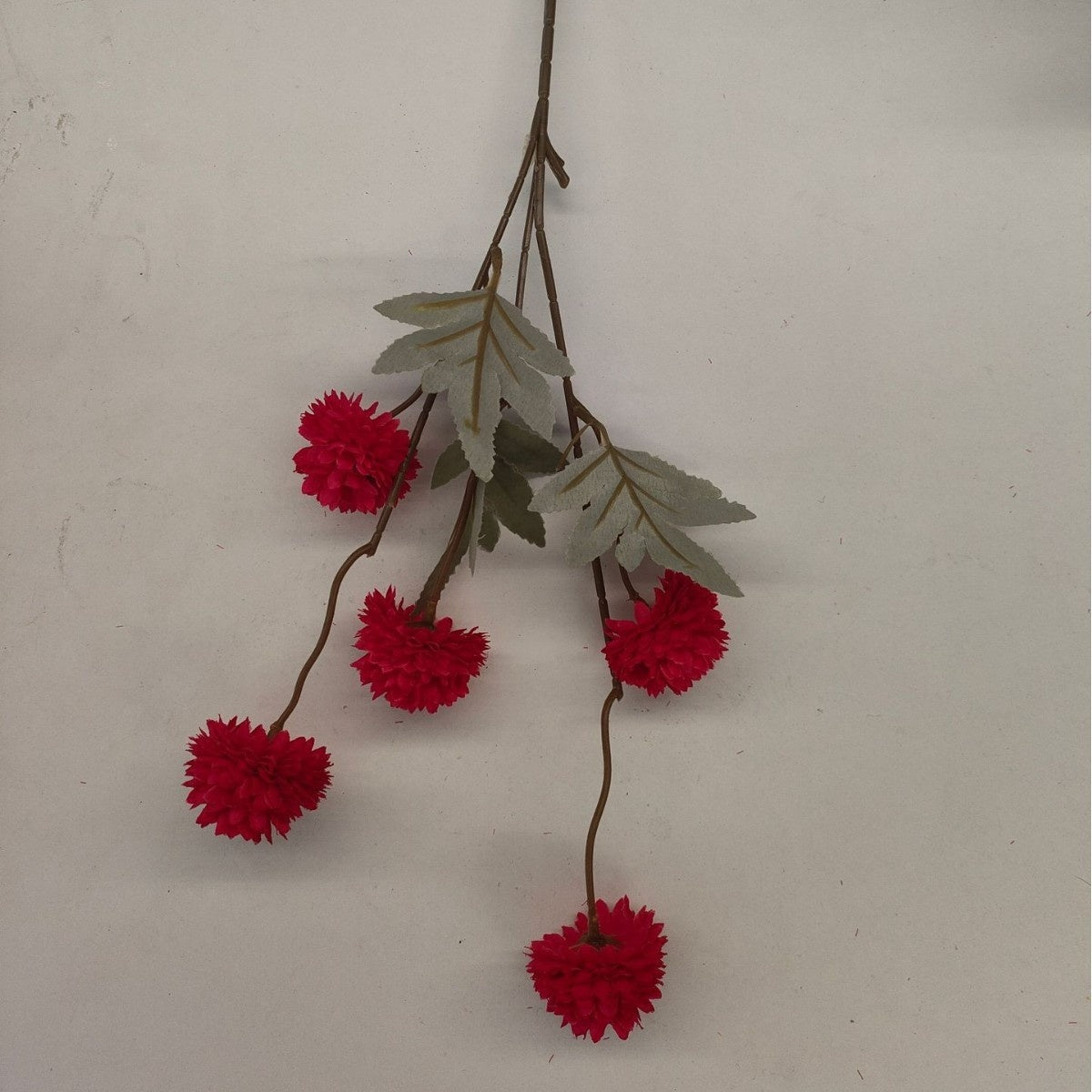Artificial Autumn Dandelion Flower Branch – Silk Faux Floral Decor for Home & Wedding