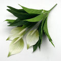 Artificial Potted Flower Plant – PVC Faux Floral Decor for Home & Office (50cm)