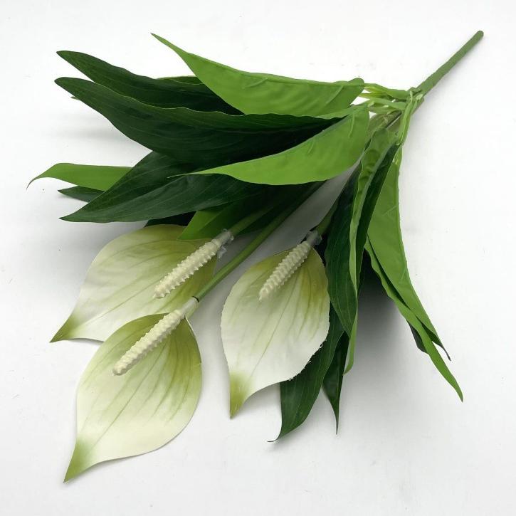 Artificial Potted Flower Plant – PVC Faux Floral Decor for Home & Office (50cm)