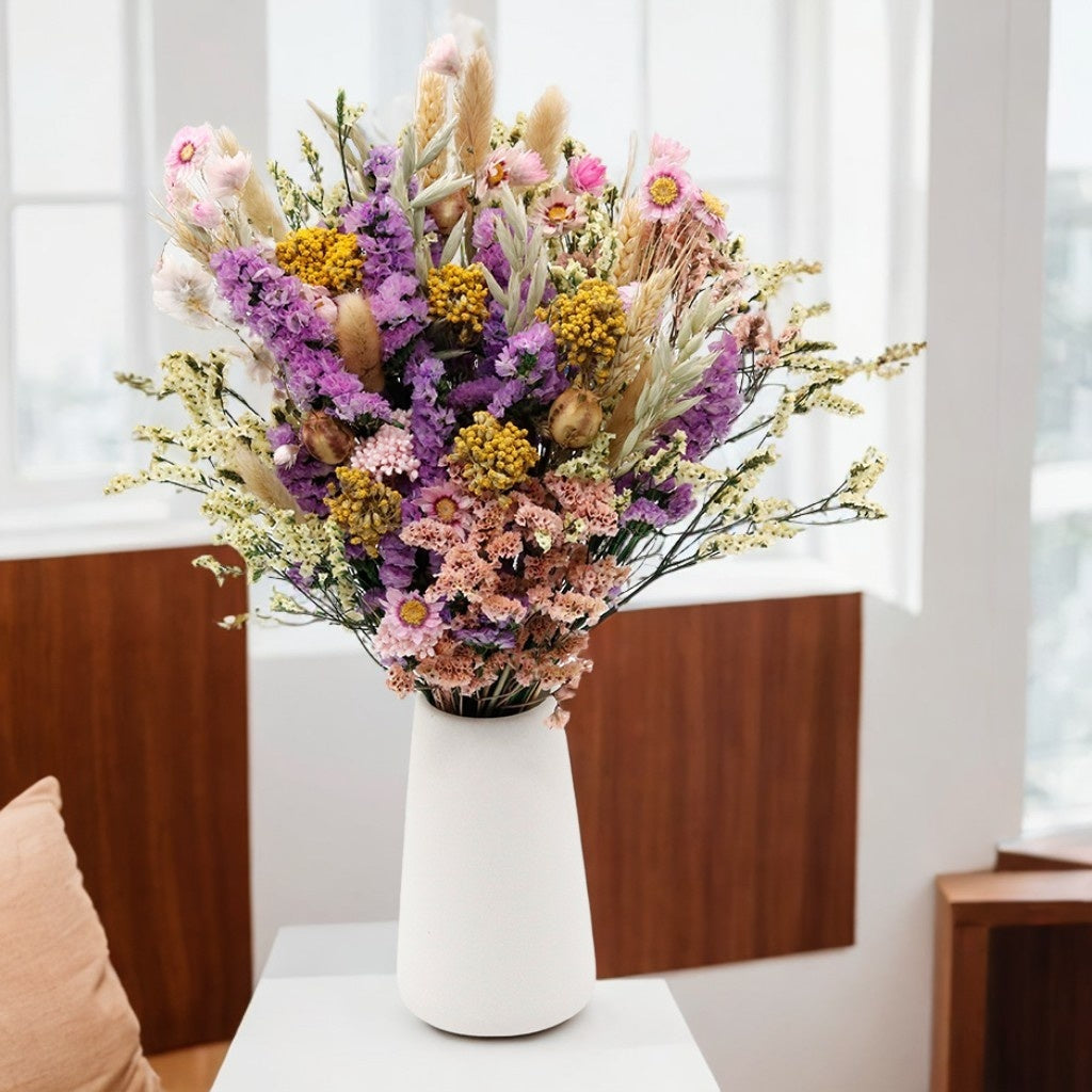 Dried Flower Bouquet – Decorative Floral Arrangement for Home & Wedding Decor