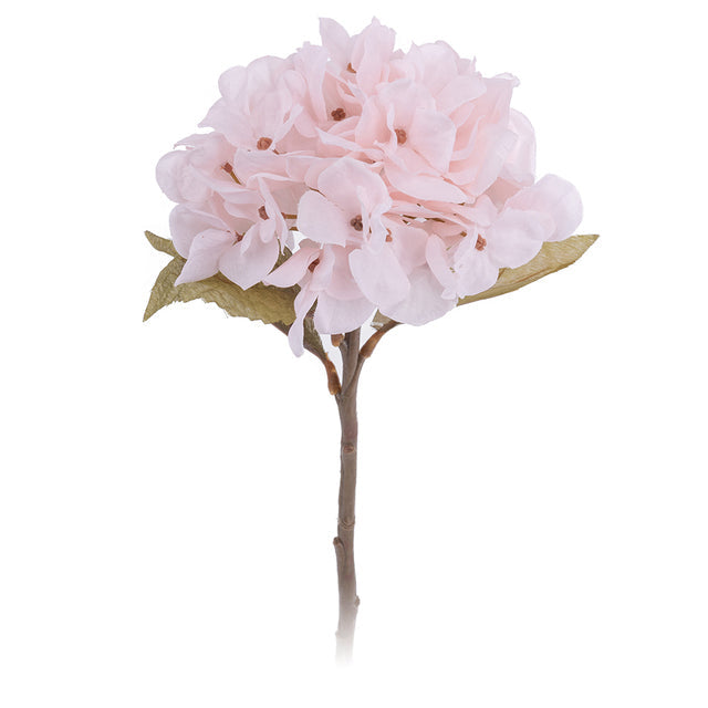 Artificial Hydrangea Flower Branch – Autumn Faux Floral Stem for Home & Wedding Decor