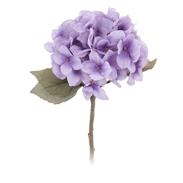 Artificial Hydrangea Flower Branch – Autumn Faux Floral Stem for Home & Wedding Decor