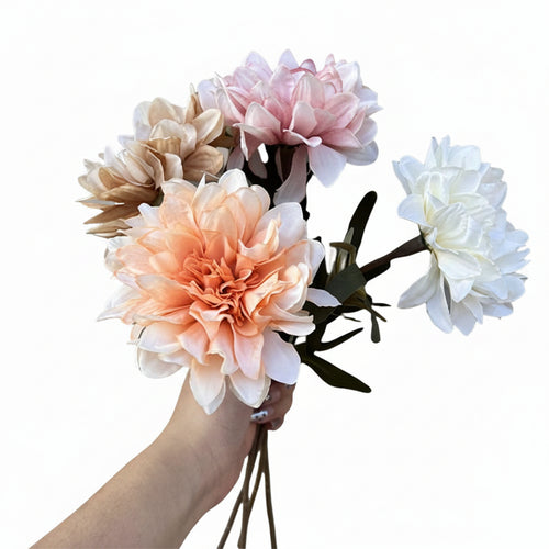Artificial Chrysanthemum Silk Flower for Living Room Home and Wedding Decoration