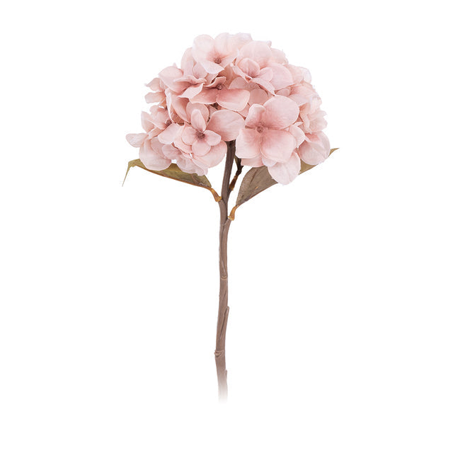 Artificial Hydrangea Flower Branch – Autumn Faux Floral Stem for Home & Wedding Decor