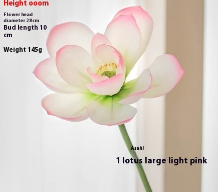 Artificial Lotus Flower & Seed Pod – Silk Faux Floral for Home, Pond & Wedding Decor