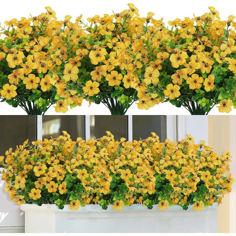 Artificial Eucalyptus Flower Stem – Faux Floral Branch for Home, Wedding & Porch Decor