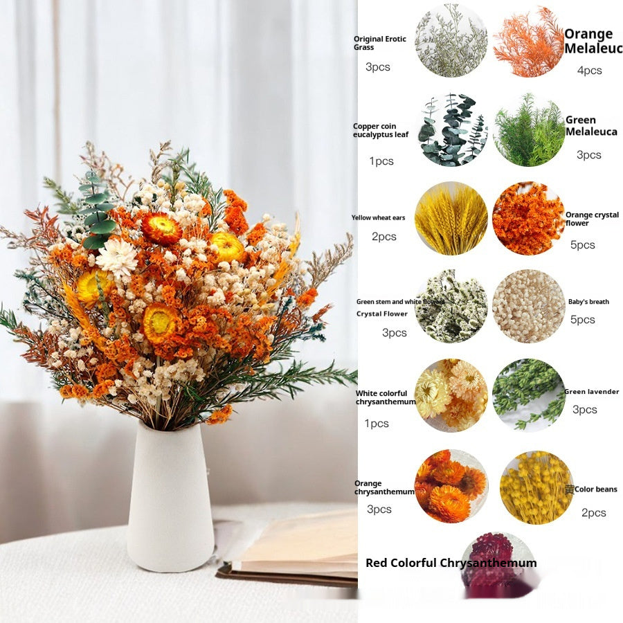 Dried Flower Bouquet – Decorative Floral Arrangement for Home & Wedding Decor