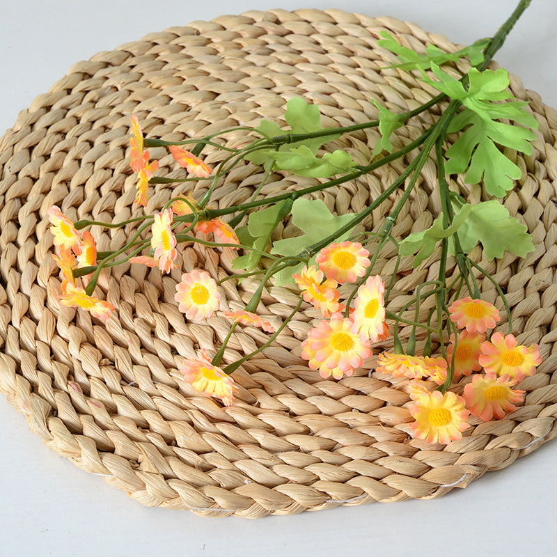 Artificial Silk Flower Stem – Decorative Faux Floral for Home, Wedding & Event Decor (52cm)